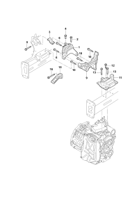 5QJ199262B-Engine mounting