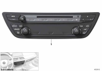 61316819183-Panel, repair module radio and air conditioner operation