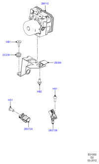 AV6T2B372EB-SENSOR ASSY-WHEEL SPEED,LH