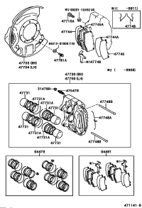 4773060061-CYLINDER ASSY DISC