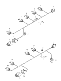 7N0971095C-Ultrasonic sensor