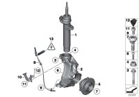 31206852091-WHEEL HUB WITH BRG/F20-23/F30