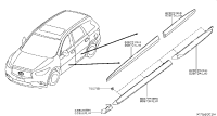638723JA0A-MOULDING-FRONT FENDER,RH