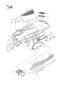 8W2857161-Protector plate