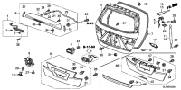 34270SLEH01-STOP LAMP ASSY-HIGH MOUNTING