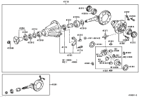 4111035890-CARRIER ASSY, DIFFERENTIAL, REAR