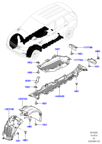 LR038650-TIE ROD,FRT CENTRE