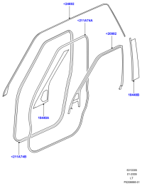 LR015015-PANEL ASSY-LWR CRASH PAD