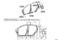 538210R050-BRACKET, FRONT FENDER, REAR LH