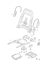 5ED959747-Switch, height tilt & back tilt