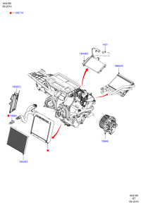 AV1118K463AB-Heater assy-auxiliary