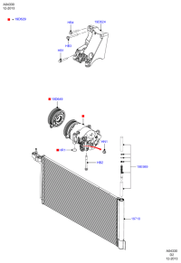 AV6119710AB-CONDENSER ASSY