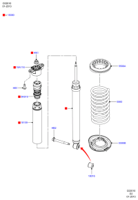 BV6118080GAB-Shock Absorber Assy