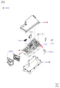 AV6T14A067AC-BLOCK,MAIN FUSE