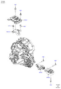 BV616P093HA-BRACKET,HARNESS