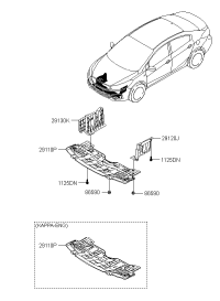 29120B5300-PNL-SIDE COVER,RH