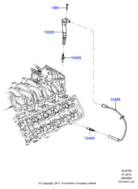 AL3Z12029A-IGNITION COIL-LR/DISC IV L319/
