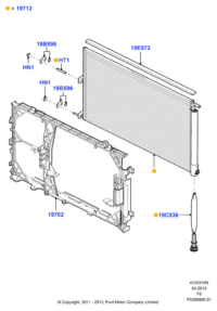 AL3Z19702A-BRACKET