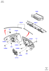 7S7113550AB-DRL ASSY F