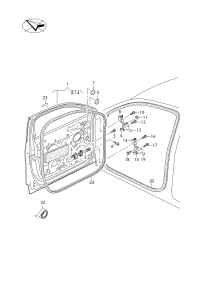 760831051B-Fit door: