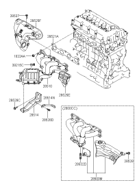 2851025270-MANIFOLD ASSY-EXHAUST