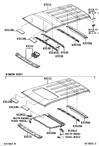 6310560240-FRAME SUB-ASSY, BACK DOOR OPENING