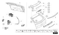 4M0827887D-MOTOR FOR TAILGATE CLOSING AID