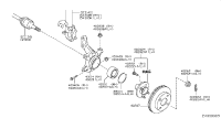 400141HH0A-KNUCKLE, STEERING, RH