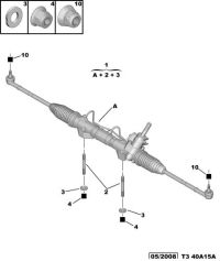 4001R2-Steering gear-new