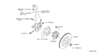 40014EA000-KNUCKLE, STEERING, RH