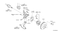 402029W60A-HUB ASSY-FR WHEEL