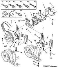 4007V7-Pump assy-power steering