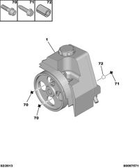4007KX-Pump assy-power steering