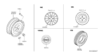 403001JY0B-WHEEL A S/TIRE