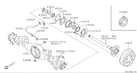 38164VB070-Shaft, rear axle