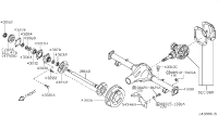 3816411G60-Shaft, rear axle