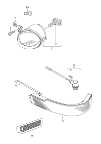 7L5941699D-Halogen fog lamp