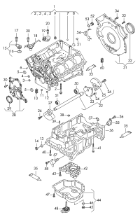 059103602F-Lower part, engine oil pan