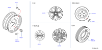 403006LA3A-WHEEL-ROAD AL