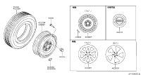 40300DF31A-WHEEL-ROAD AL