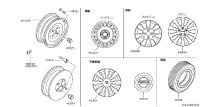403009W63B-WHEEL-ROAD AL
