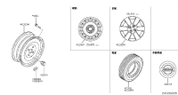 40300CH11A-WHEEL-ROAD AL