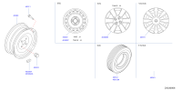 40300CJ107-WHEEL-ROAD AL