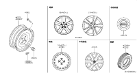 40300JD11B-WHEEL-ROAD AL