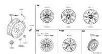 403002FL1B-WHEEL ALUMINUM