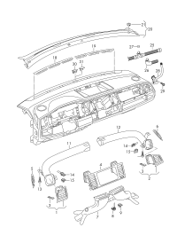 1K0907543E-Sensor assy-temp