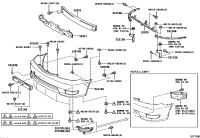 5211933935-COVER, FRONT BUMPER