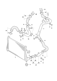 3QG145803-INTERCOOLER -W204/W212