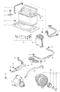 99660410300-STARTER 12V/1KW/10T-JEETA III