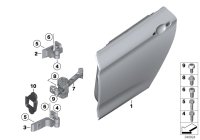 41007347713-Door, rear lh